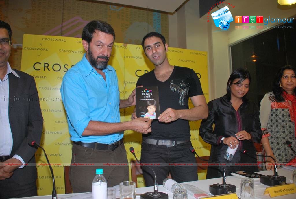 Rajat kapur and Sandip Soparkar at book launch on child adoption Event hd photo